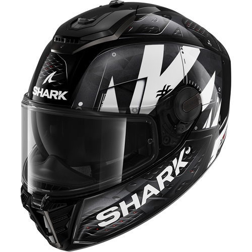 Shark Spartan RS Stingrey Zwart Wit Antraciet KWA Integraalhelm XXL